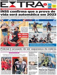 Capa do jornal Extra 03/09/2022
