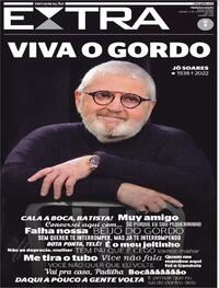 Capa do jornal Extra 06/08/2022