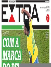 Capa do jornal Extra 06/12/2022