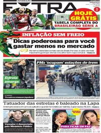 Capa do jornal Extra 09/04/2022