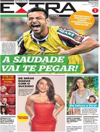 Capa do jornal Extra 10/07/2022