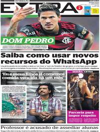 Capa do jornal Extra 10/08/2022