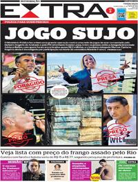 Capa do jornal Extra 11/05/2022