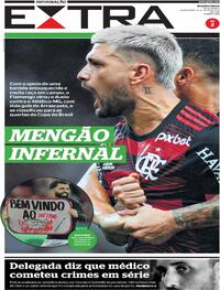 Capa do jornal Extra 14/07/2022