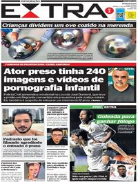 Capa do jornal Extra 17/09/2022