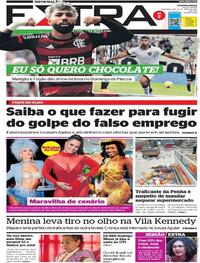 Capa do jornal Extra 18/04/2022