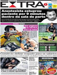Capa do jornal Extra 20/07/2022