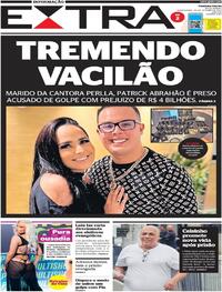 Capa do jornal Extra 20/10/2022