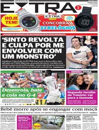Capa do jornal Extra 23/05/2022