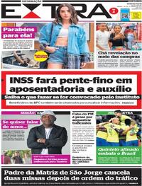 Capa do jornal Extra 24/09/2022