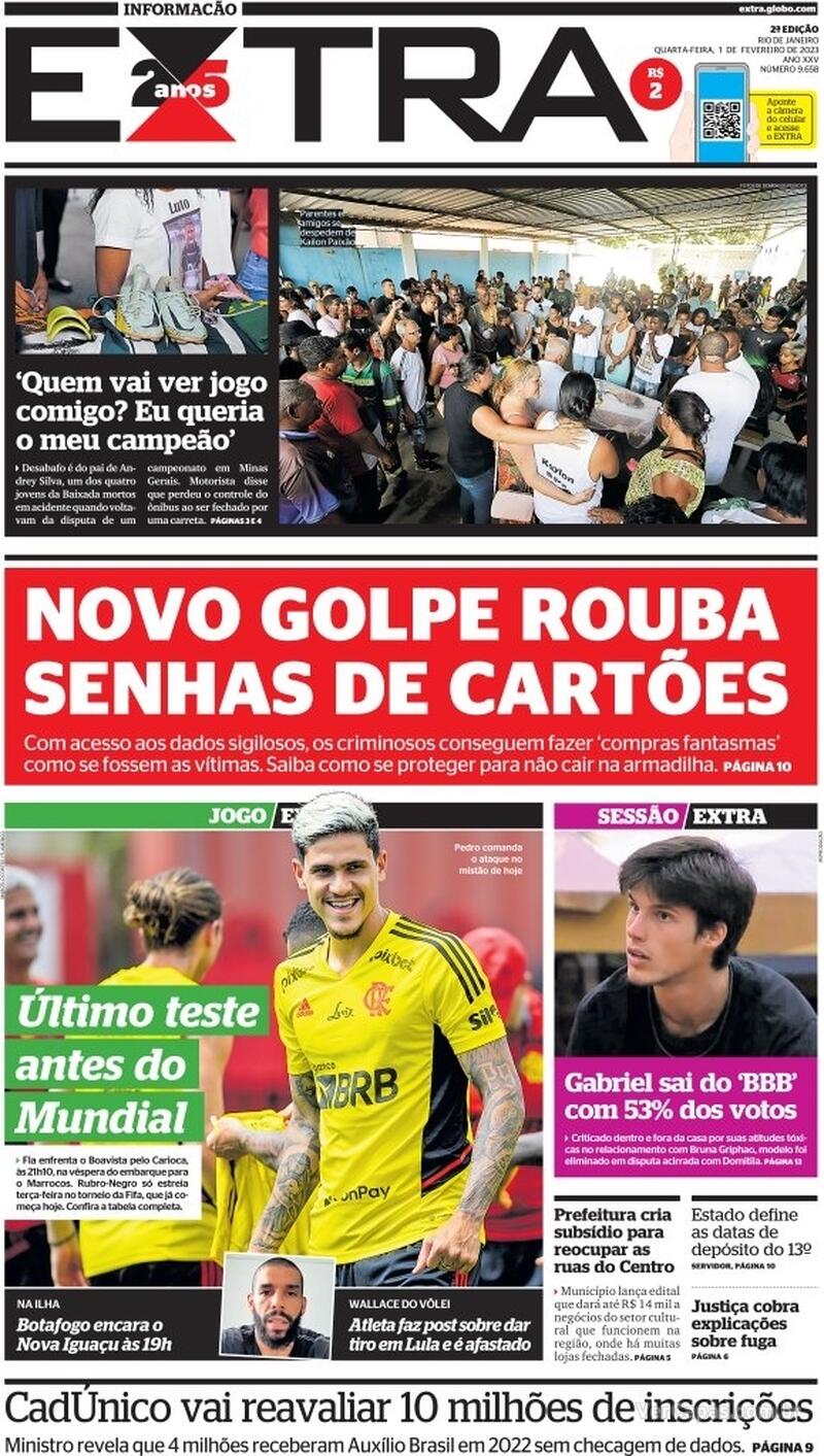 Capa Jornal O Jogo - 25 fevereiro 2023 