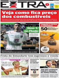 Capa do jornal Extra 01/03/2023