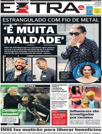 Capa do jornal Extra 01/06/2023