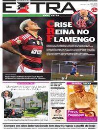 Capa do jornal Extra 01/08/2023