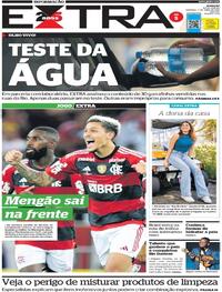 Capa do jornal Extra 02/04/2023