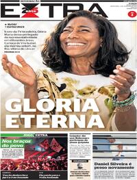 Capa do jornal Extra 03/02/2023