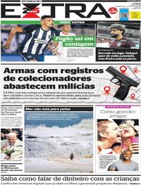 Capa do jornal Extra 03/04/2023