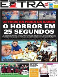 Capa do jornal Extra 06/10/2023