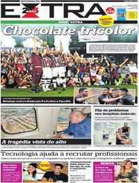 Capa do jornal Extra 10/04/2023