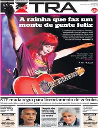Capa do jornal Extra 10/05/2023