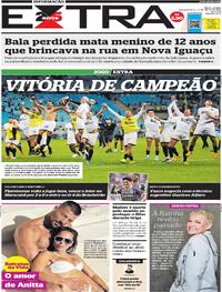 Capa do jornal Extra 10/07/2023