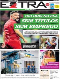 Capa do jornal Extra 11/04/2023