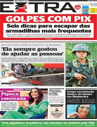Capa do jornal Extra 12/09/2023