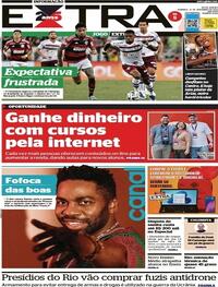 Capa do jornal Extra 12/11/2023
