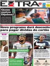 Capa do jornal Extra 14/07/2023