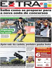 Capa do jornal Extra 15/05/2023
