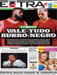 Capa do jornal Extra 16/08/2023