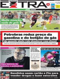 Capa do jornal Extra 17/05/2023