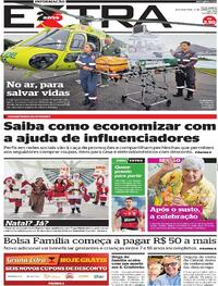 Capa do jornal Extra 19/06/2023