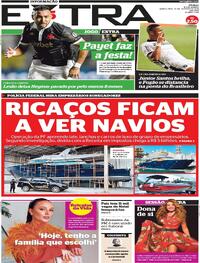 Capa do jornal Extra 19/10/2023