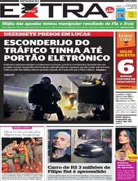 Capa do jornal Extra 20/05/2023