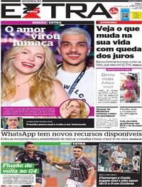 Capa do jornal Extra 21/09/2023