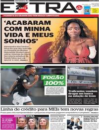 Capa do jornal Extra 25/04/2023