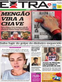 Capa do jornal Extra 25/11/2023