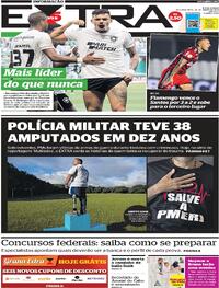 Capa do jornal Extra 26/06/2023