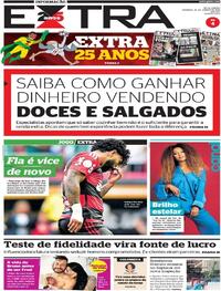 Capa do jornal Extra 29/01/2023