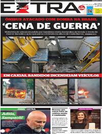 Capa do jornal Extra 29/09/2023