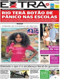 Capa do jornal Extra 31/03/2023