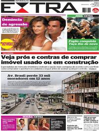 Capa do jornal Extra 01/04/2024