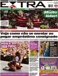 Capa do jornal Extra 01/07/2024