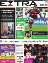 Capa do jornal Extra 04/07/2024