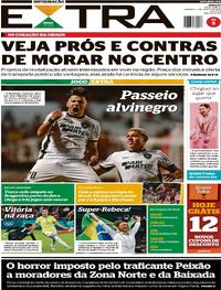 Capa do jornal Extra 04/08/2024