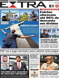 Capa do jornal Extra 05/03/2024