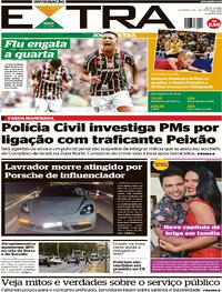 Capa do jornal Extra 05/08/2024