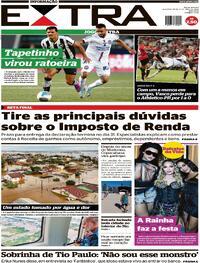 Capa do jornal Extra 06/05/2024