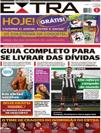 Capa do jornal Extra 07/07/2024